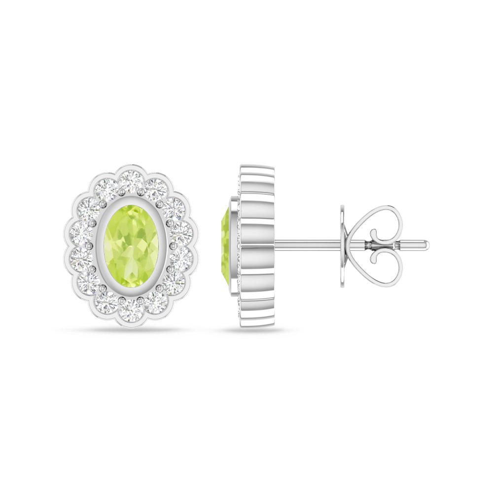 White Gold - Peridot